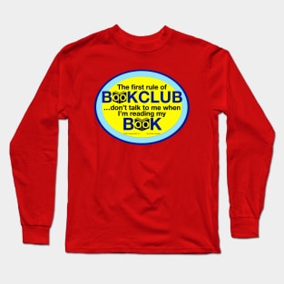 1st Rule Of BookClub Long Sleeve T-Shirt